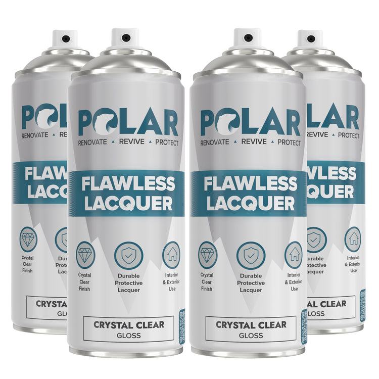 Flawless clear lacquer