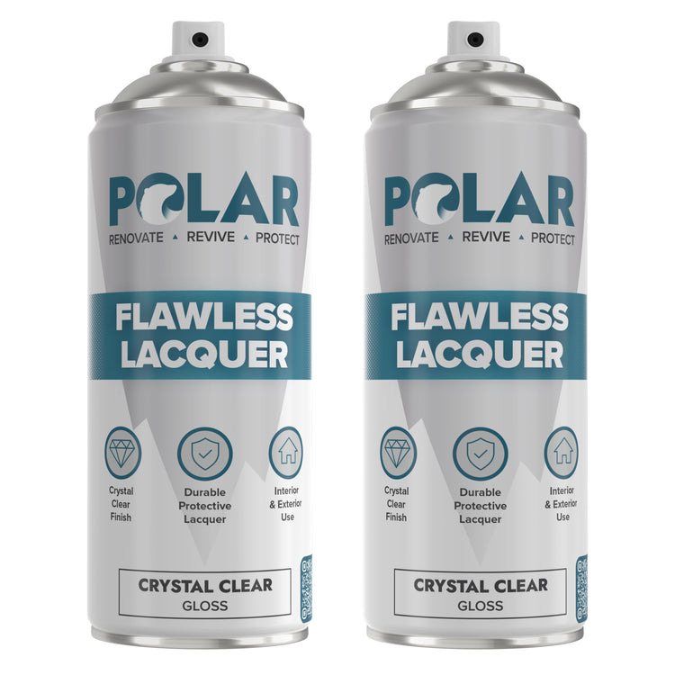 Flawless clear lacquer