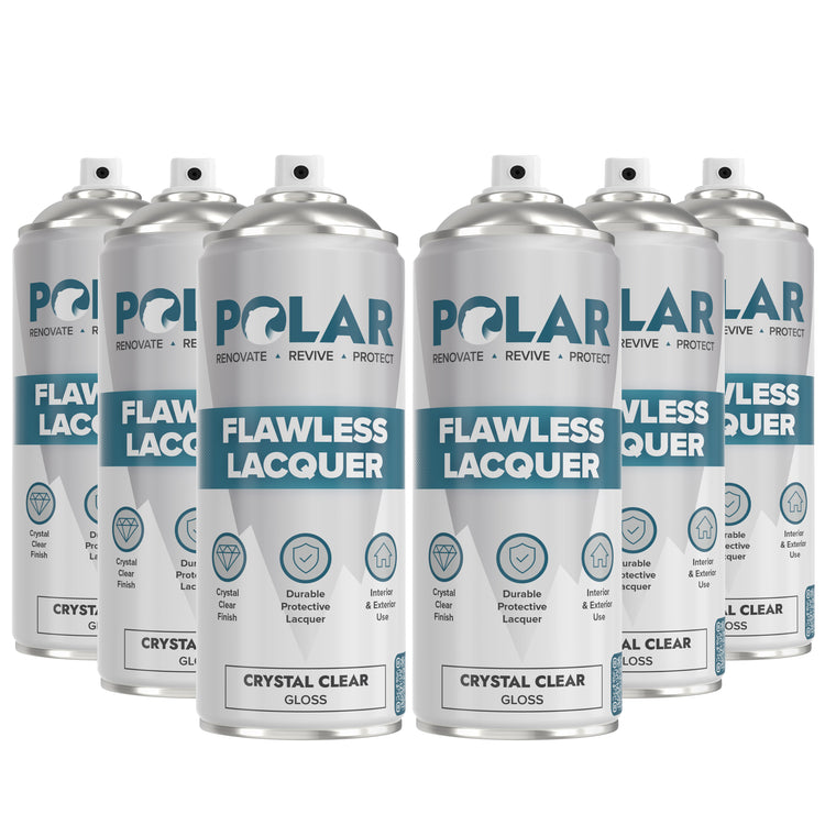 Flawless clear lacquer