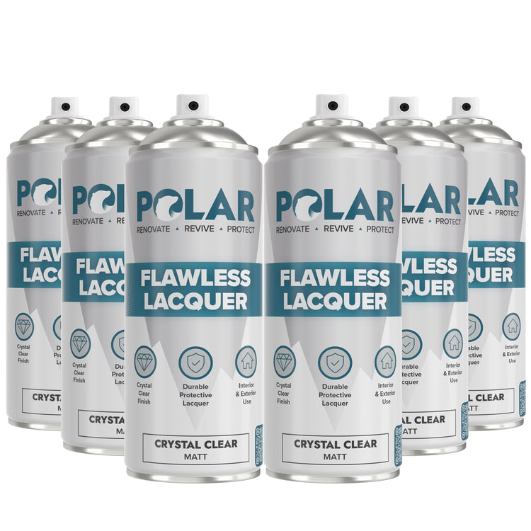 Flawless clear lacquer
