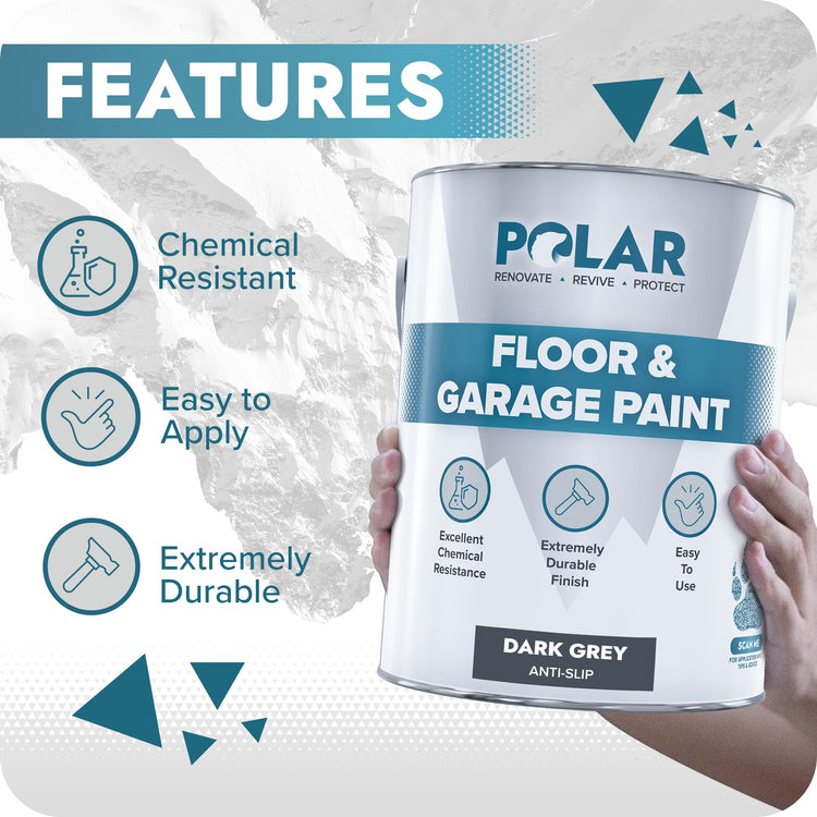 Anti slip decking paint