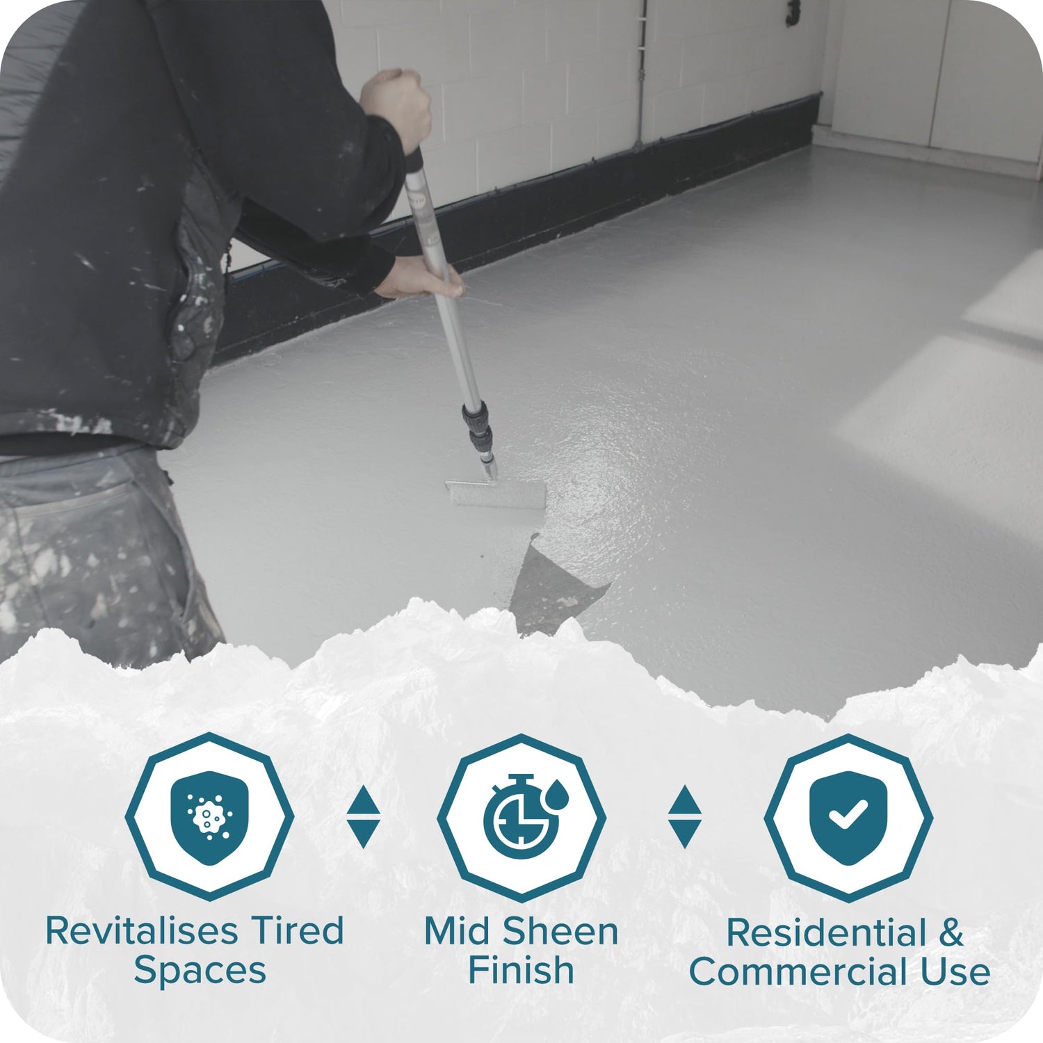 Anti slip decking paint