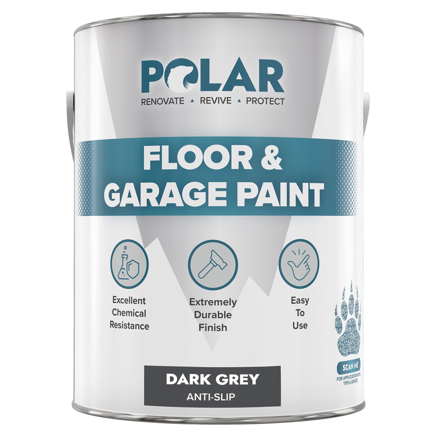Anti slip decking paint