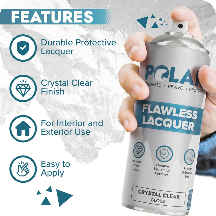 Flawless clear lacquer