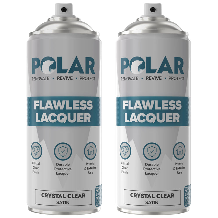 Flawless clear lacquer