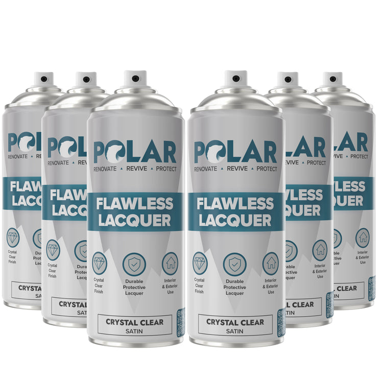 Flawless clear lacquer