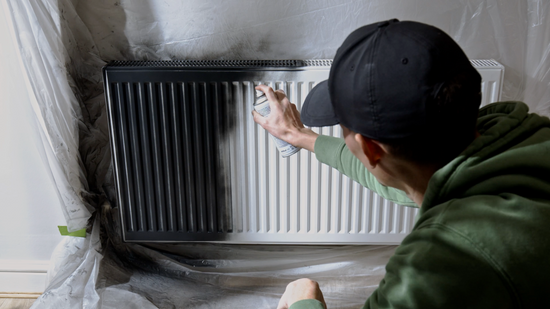 Radiator Spray Paint No Primer Needed