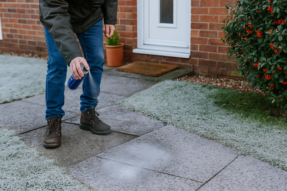 Driveway De-Icer Spray