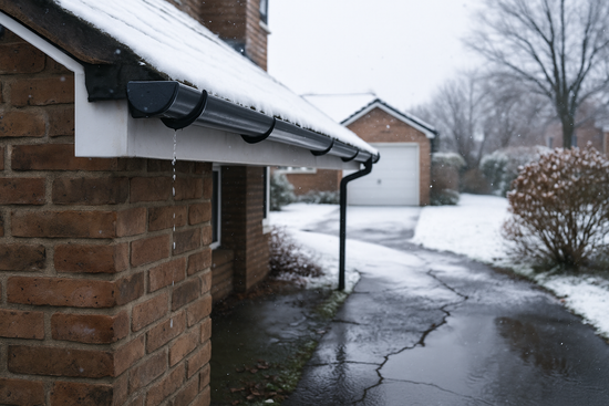 Leak Seal for Gutters This Winter