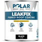 Polar LeakFix Fibred Roof Coating Black 1 Litre tin