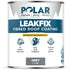 Polar LeakFix Fibred Roof Coating Grey 1 Litre tin