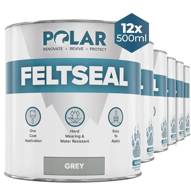 Polar FeltSeal Grey 12 x 500 ml multipack