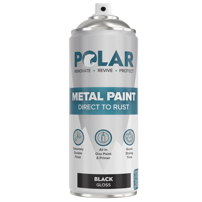 Polar Metal Paint Direct To Rust Spray