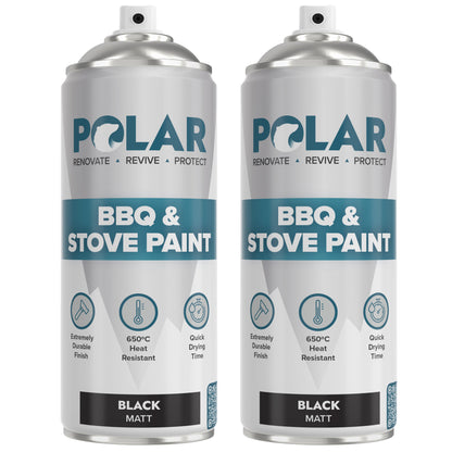 Polar BBQ & Stove Spray Paint