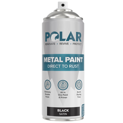 Polar Metal Paint Direct To Rust Spray