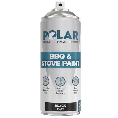 Polar BBQ & Stove Spray Paint