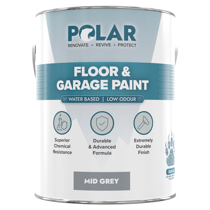 Polar Water-Based Floor and Garage Paint