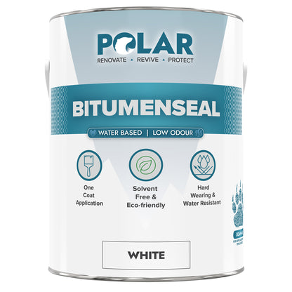 Polar BitumenSeal | One-Coat Waterproof Roof & Gutter Sealant Paint