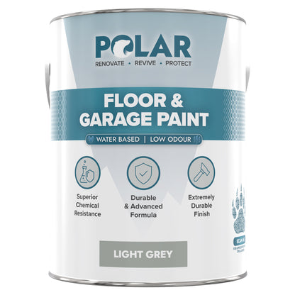 Water based floor paint