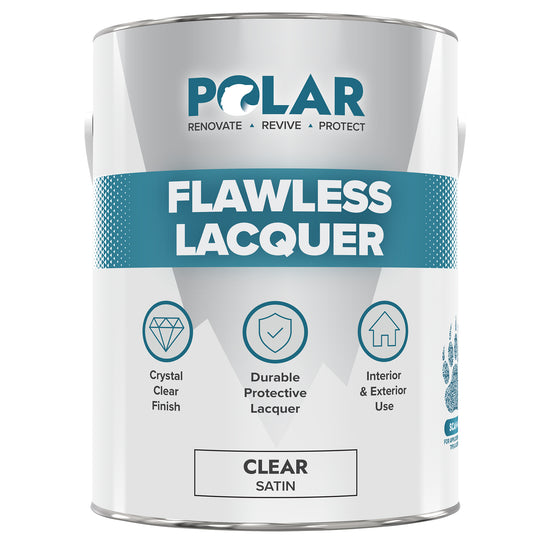 Polar Flawless Clear Lacquer | Durable Protective Acrylic Topcoat