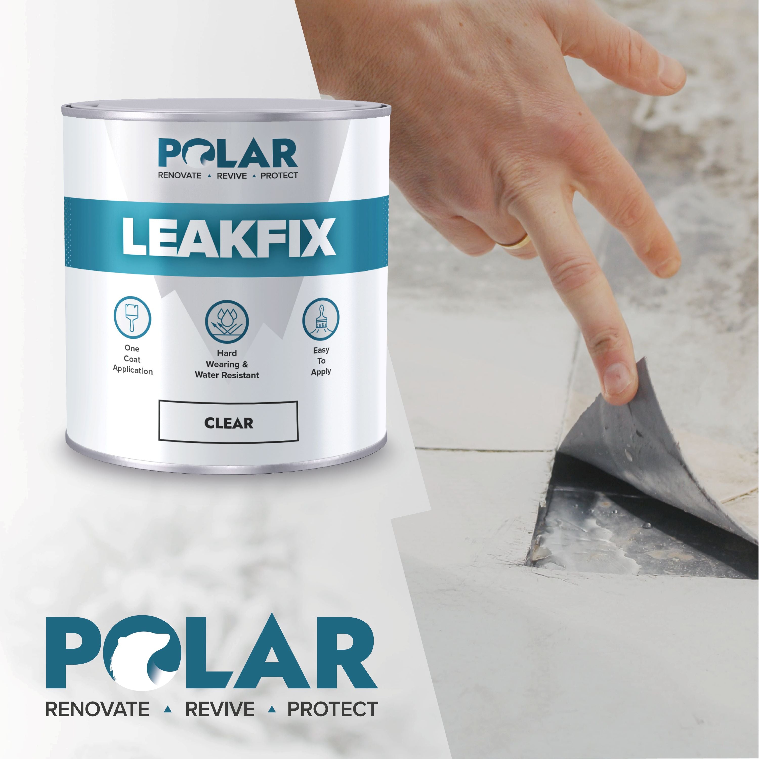 Polar Multi-Purpose LeakFix Paint | Instantly Waterproofs – Polar Coatings