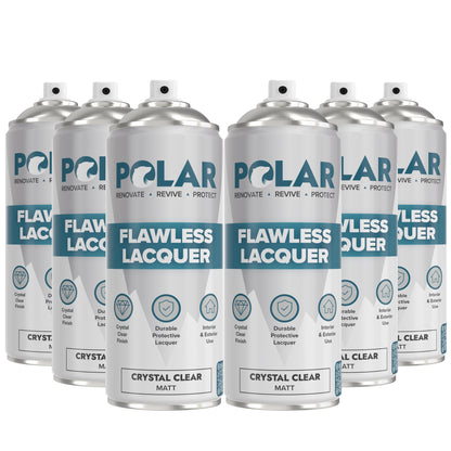 Flawless clear lacquer