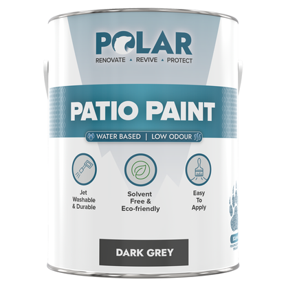 Polar Patio Paint | Durable Outdoor Floor Paint for Concrete & Paving