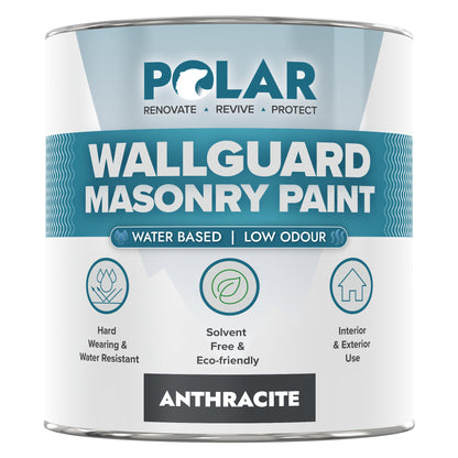 Polar WallGuard Exterior Paint | Heavy-Duty Masonry Paint for Exterior Walls