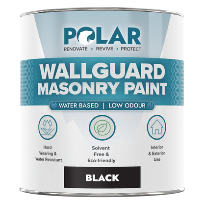 Polar WallGuard Exterior Paint | Heavy-Duty Masonry Paint for Exterior Walls