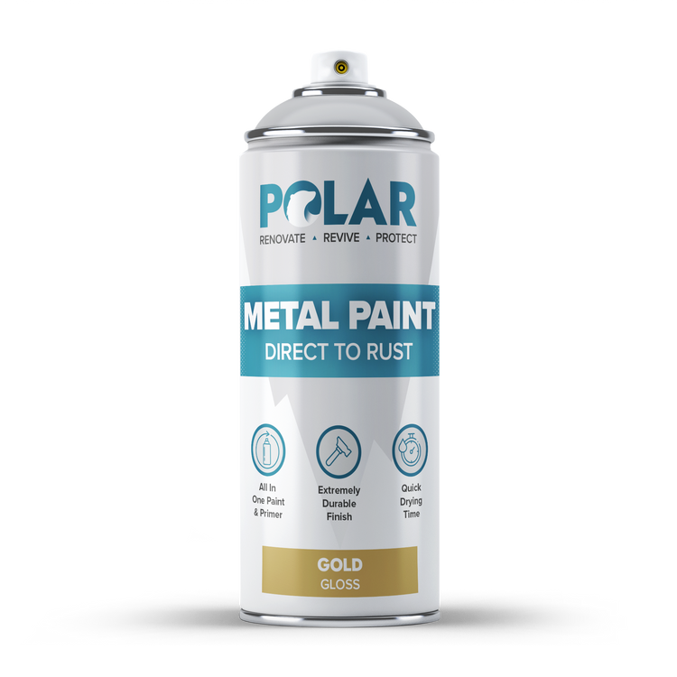 black spray paint for metal