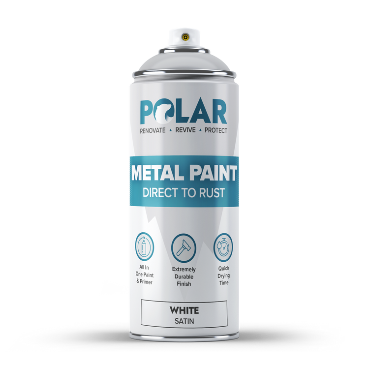 black spray paint for metal